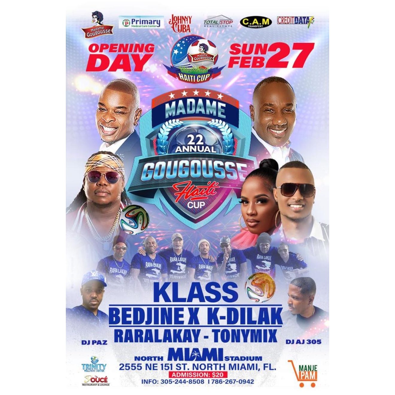 Madame Gougousse 22nd Annual Haiti Cup Haiti Entertainment